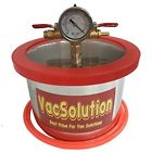 1 1.5gallon Vacsolutions Gallon Vacuum Chamber Degassing Kit To Urethanes 0712022553593
