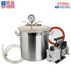 190891421975 Carejoy Gallon Stainless Steel Vacuum Degassing Chamber Pump 190891421975 Carejoy Gallon Stainless Steel Vacuum Degassing Chamber Pump