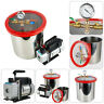 190891422774 Carejoy Fda Gallon Degassing Chamber Silicone Kit Vacuum