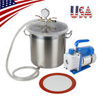 190891633125 Carejoy Stainless Steel Vacuum Degassing Chamber Silicone Kit