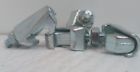 26702  Leybold Lot Of Clamp Galvanized Steel