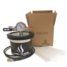 726084207813 Ablaze Small Mini Quart Vacuum Chamber Stainless Steel