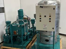 Osd-007-h-240 Air Energy Prevac Dual 7.5hp Liquid Ring Vacuum Pump System