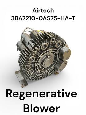 3ba7210-oas75 Airtech Vacuum Series 3ba Pressure Regenerative Blower