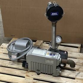 L-25-g1 Airtech Oil Flooded Rotary Vane Vacuum Pump 21 Cfm 1.5hp 1725-rpm