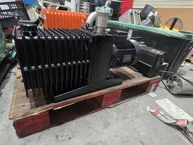 298985 Alcatel 2033c Dual Stage Vacuum Pump Fomblin Oil Prepped Rebuilt With 12-m Warranty