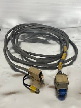6886r-c Alcatel Cff 450 Turbo Vacuum Pump Controller Connecting Cable Gray 12ft