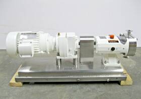 Sru2 Alfa Laval Sru2/013/hs 1 Inch Sanitary Ss Rotary Lobe Pump W Sterling Motor Z17