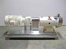 Sru4 Alfa Laval Sru4/055/hs 2 Inch Sanitary Rotary Lobe Pump 5hp Sterling Motor Z56 Sru4 Alfa Laval Sru4/055/hs 2 Inch Sanitary Rotary Lobe Pump 5hp Sterling Motor Z56