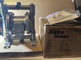 Alpha Works Guf014 Air-operated Double Diaphragm Pump