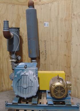 Hie909bh72laa Ametek Rotron Vacuum Pump Blower 20hp Hie909bh 4 Inch Ports Solberg Filter Hie909bh72laa Ametek Rotron Vacuum Pump Blower 20hp Hie909bh 4 Inch Ports Solberg Filter