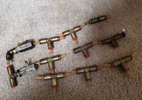 Vr09 Anver 2x Mini Pump Ejector Vsa 53 And 9x Brass Line Fitting Pneumatic Vacuum Vr09 Anver 2x Mini Pump Ejector Vsa 53 And 9x Brass Line Fitting Pneumatic Vacuum