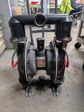 66m250-1eb-c Aro 2 Inch Air Operated Double Diaphragm Pump 162 Gpm 3/4 In Intake