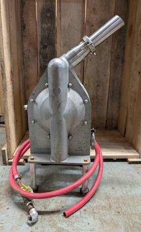 Ad50stt-an-t Aro 2019 Almatec Metal Air-operated / Pneumatic Diaphragm Pump