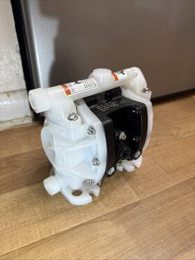 Pd01p-hks-ktt-a Aro - 1/4 Inch Double Diaphragm Pump Polypropylene