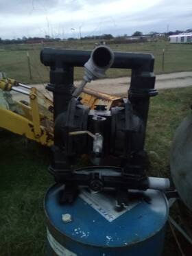 Pd20a-acp-aaa-b Aro Double Diaphragm Pump Cast Iron Air Operated Santoprene