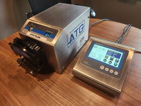 Cf600 Atg Pharma Af600 Peristaltic Pump With Controller Bottle Filling Machine
