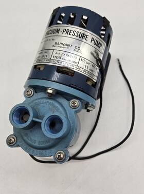 Barnant 400-1911 Vacuum Pressure Pump 1100 Cu. Inch /min 115vac 1.1a
