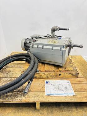4.70sa Becker 4.70sa/k U 2.65kw 1700 Rpm Rotary Vane Vacuum Pump Year 2015