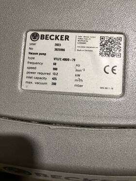 Vtlf2.400 Becker Vtlf2.400/0-79 Rotary Vane Vacuum Pump
