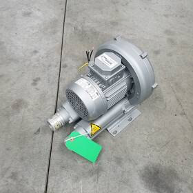 220-275 Briwatec Rubin90 Briwa-tec Rubin 90 Regenerative Blower 220-275/380-480vac 60hz 1/2kw. - Used