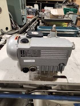 Ra-0010 Busch Used Ra0010 C Iz0 Vacuum Pump With Hanning .5hp Motor