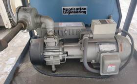 Rc-0025-0406-1102 Busch 20 Cfm Rotary Vane Vacuum Pump And Fts Systems Vapor Trap