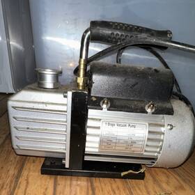 Ve-115 Bvv Ve 115 1 Stage Vacuum Pump 1.8 Cfm 5 Pa 110v 60hz 1/4 Hp Oil 220ml
