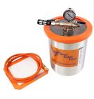 Bvv1glss-rs1 Bestvaluevacs Gallon Tall Stainless Steel Vacuum Chamber And Pump Kit Bvv1glss-rs1 Bestvaluevacs Gallon Tall Stainless Steel Vacuum Chamber And Pump Kit