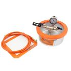 Bvv2qtfss Best Value Vacs Quart Flat Stainless Steel Vacuum Chamber