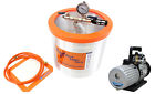 Bvv3gkmc62 Best Value Vacs Gallon Aluminum Vacuum Chamber And Mastercool Pump