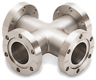 C-0600 Kurt Lesker Cross Way Ss Tube Od Uhv New C-0600 Kurt Lesker Cross Way Ss Tube Od Uhv New