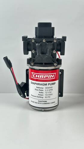 6-9138 Chapin 12 Volt 2.5 Gpm Diaphragm Pump For Spot Sprayers