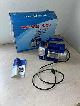 Constantair 7cfm Hvac Pump 1/2hp Refrigerant Evacuation Rotary Vacuum 1 Stage With Box Constantair 7cfm Hvac Pump 1/2hp Refrigerant Evacuation Rotary Vacuum 1 Stage With Box