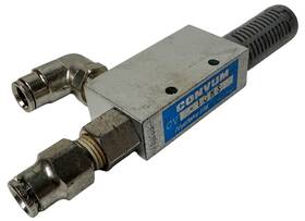Cv-15hs Convum Vacuum Ejector 1.5 Mm Nozzle High -92 Kpa With Fitting