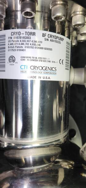 8107814g003 Cti-cryogenics Cryopump Cryo-torr 8f