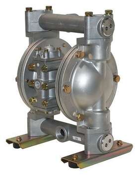 34tj42 Dayton Double Diaphragm Pump Aluminum Air Operated Ptfe 41 Gpm