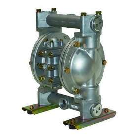 3hjw9 Dayton Double Diaphragm Pump Aluminum Air Operated Santoprene 49 Gpm