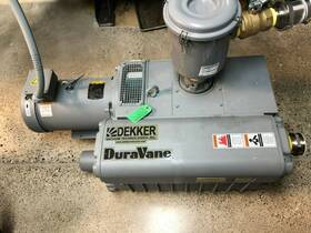 Rvl212hh-16 Dekker Rotary Vane Vacuum Pump #rvl212hh-16 10hp 212 Cfm