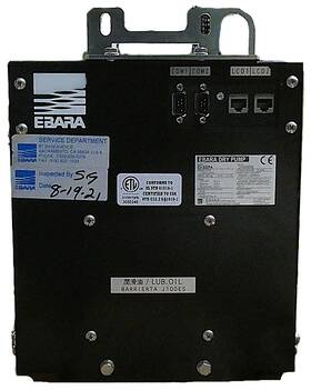 Ebara Technologies Ev-s20pa Ev Water Cooled Vacuum Pump 500408384 Refurbished