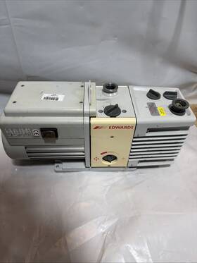 027386610 Edwards Rv8 Rotary Vane Vacuum Pump Works Great