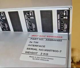 A52844485 Edwards Tool Interface Module Pn - Interfaces Lam To 3 Pumps
