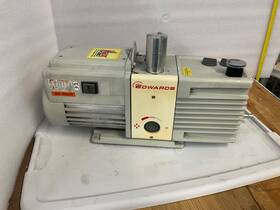 A655-01-904 Edwards Av12 Dual Stage Mech Vane Vacpump Used As Is