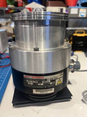 B753004000 Edwards Ext255h Turbomolecular Turbo Vacuum Pump