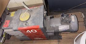 C145t17fz1b Edwards E2m40 Vacuum Pump 25.9 Cfm 2-stage Rotary Vane Built-in Oil Filtratio