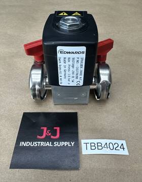 C41770200 Edwards Preowned- Ipva10ek Inline Air Admittance Valve 24v 5w 1.8bar C41770200 Edwards Preowned- Ipva10ek Inline Air Admittance Valve 24v 5w 1.8bar
