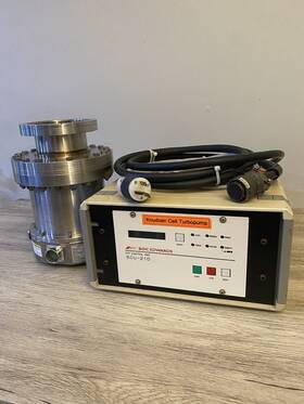 Stp-301c Edwards Boc Turbomolecular Vacuum Pump With Scu-21d Turbo Controller