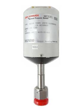 W655-31-611 Edwards Barocel Pressure Sensor 100 Torr Tested Working Surplus
