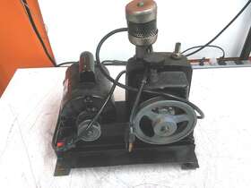 92308-001 Equatherm Defective Belt Drive Vacuum Pump And Marathon Motor As-is 92308-001 Equatherm Defective Belt Drive Vacuum Pump And Marathon Motor As-is