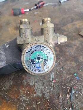 Pa240z Fluid-o-tech Pa801 Gph Brass Rotary Vane Pump
